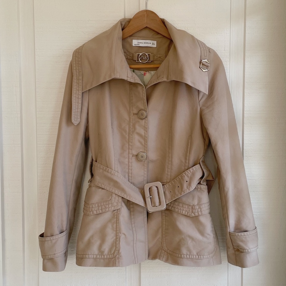 Zara Woman Khaki Jacket